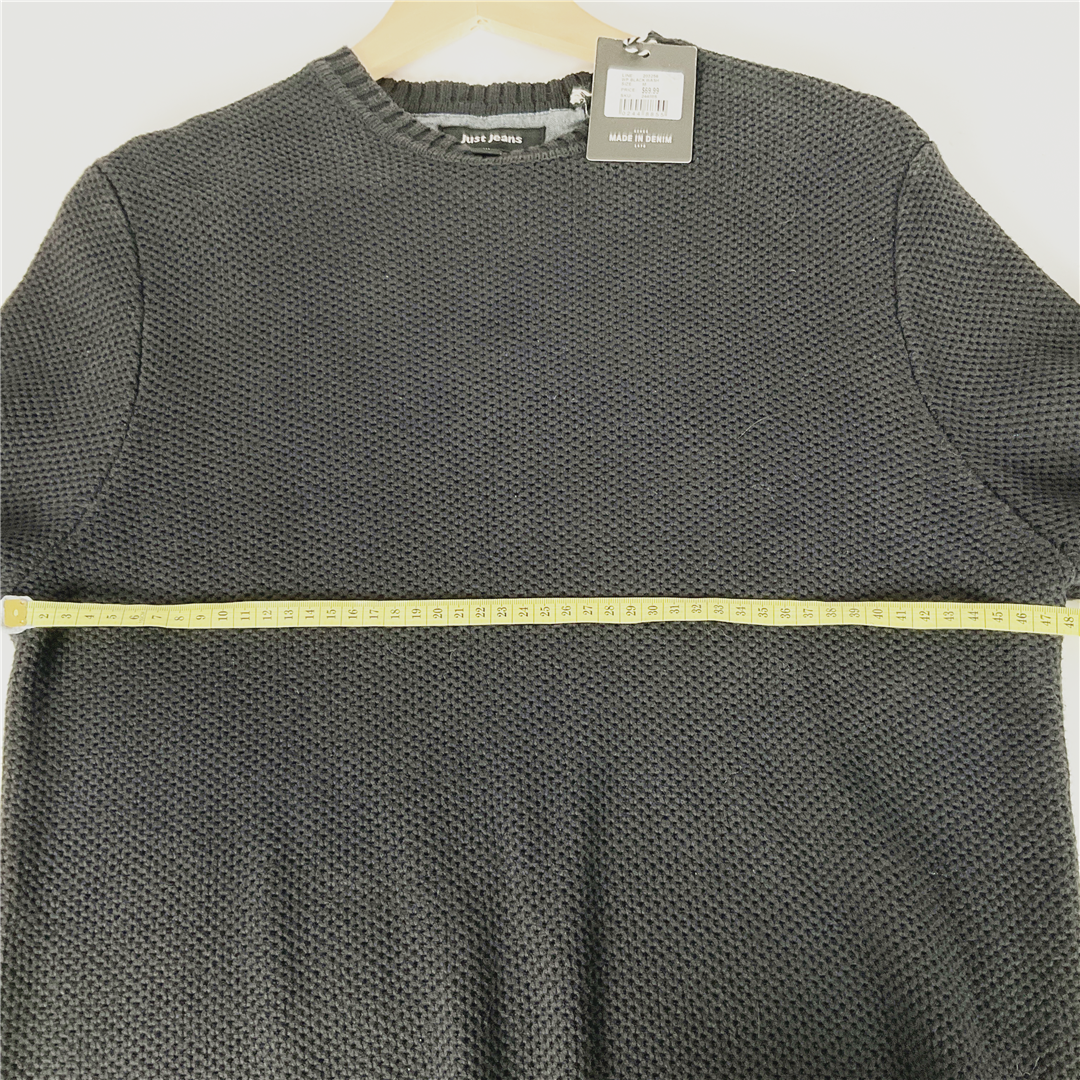 JUST JEANS Men's Cotton Knit Sweater M