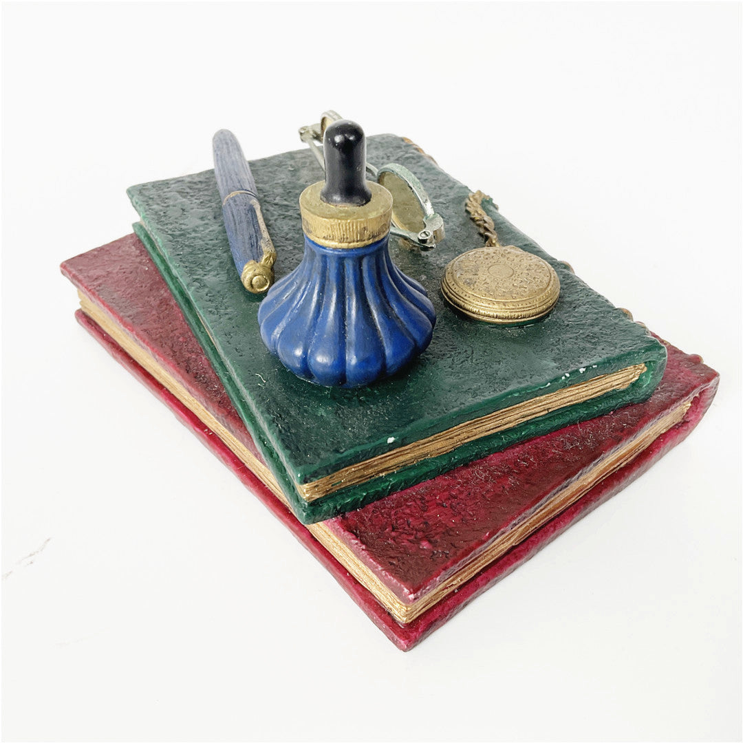 Russ Berrie Handmade Book & Spectacles Ornament