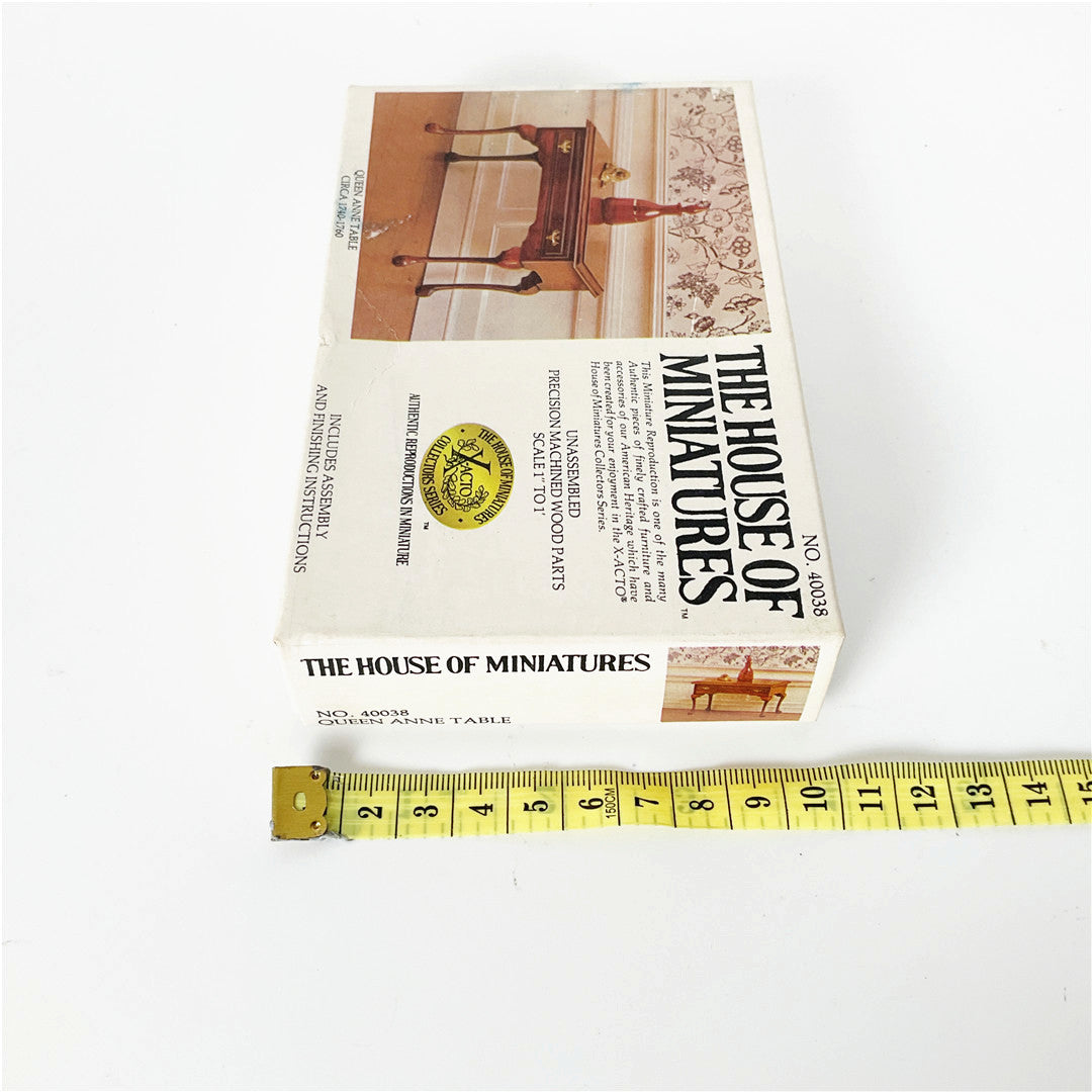 The House of Miniatures Queen Anne Table Kit No. 40038
