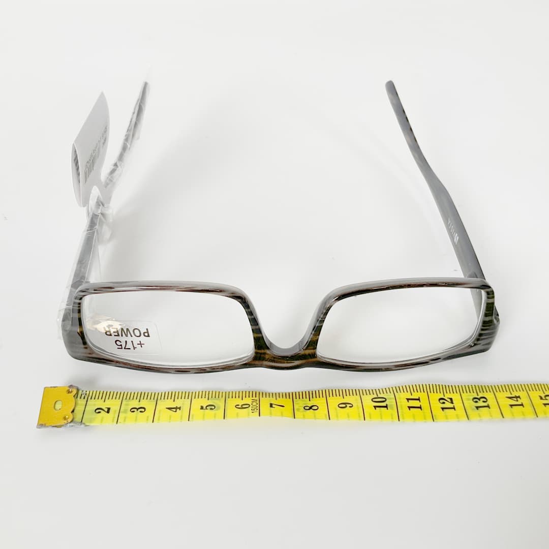 Vista Optics -  Rectangular Reader +1.75 Glasses