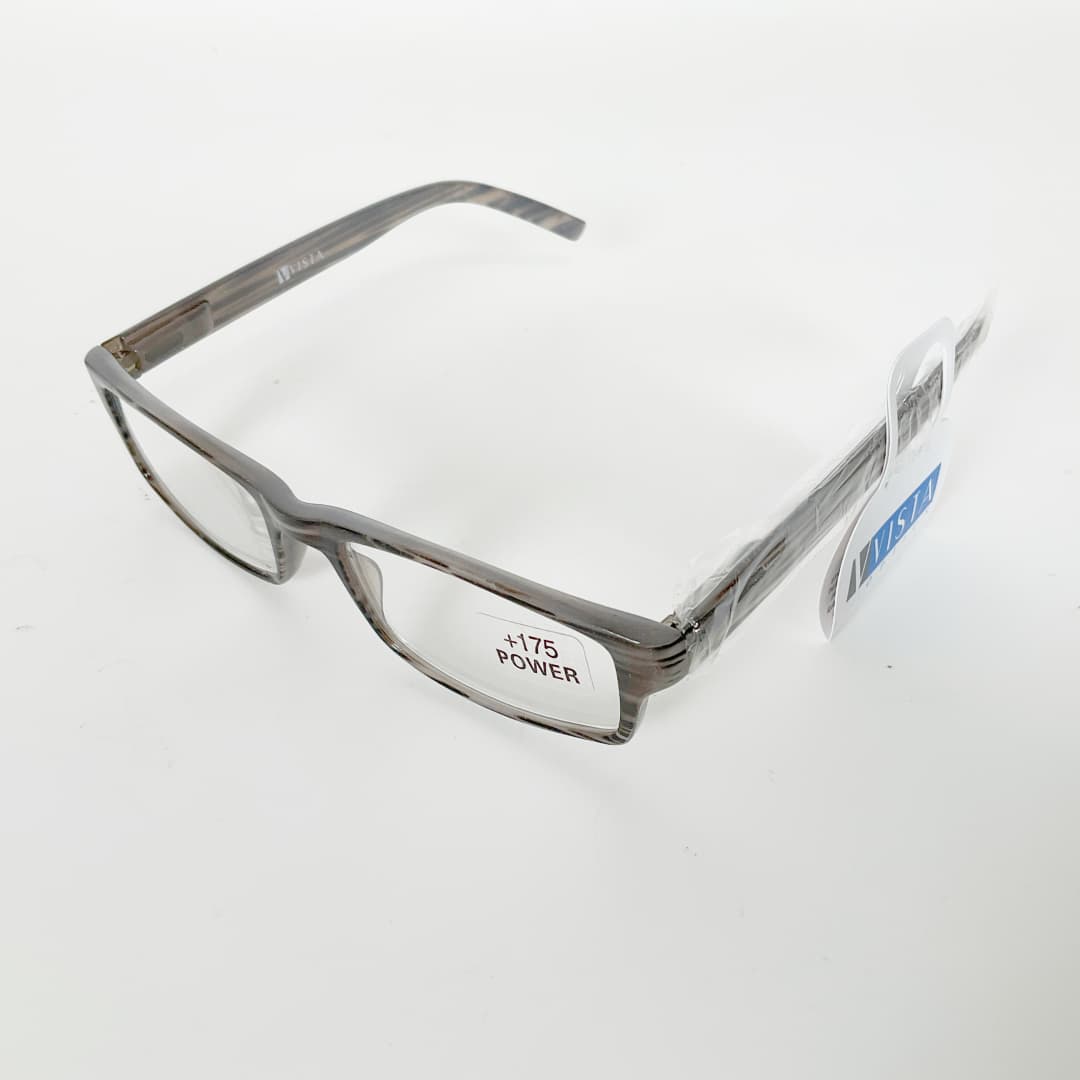 Vista Optics -  Rectangular Reader +1.75 Glasses