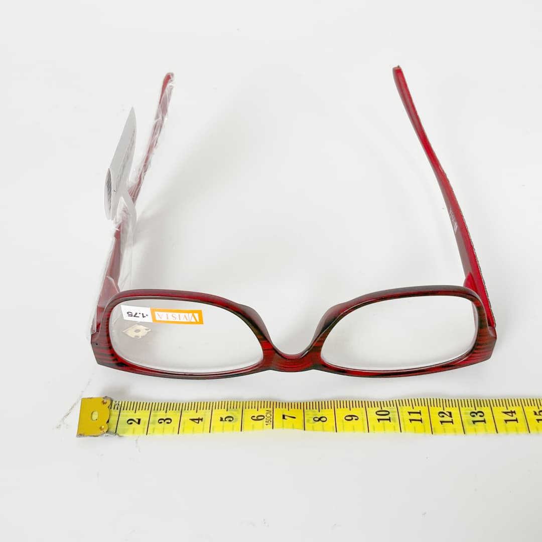 Vista Optics - Square Reader +1.75 Glasses