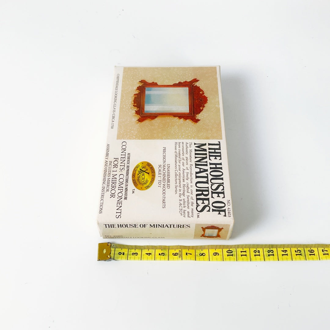 The House of Miniatures – Chippendale Looking Glass / Mirror Kit (NO. 42403)