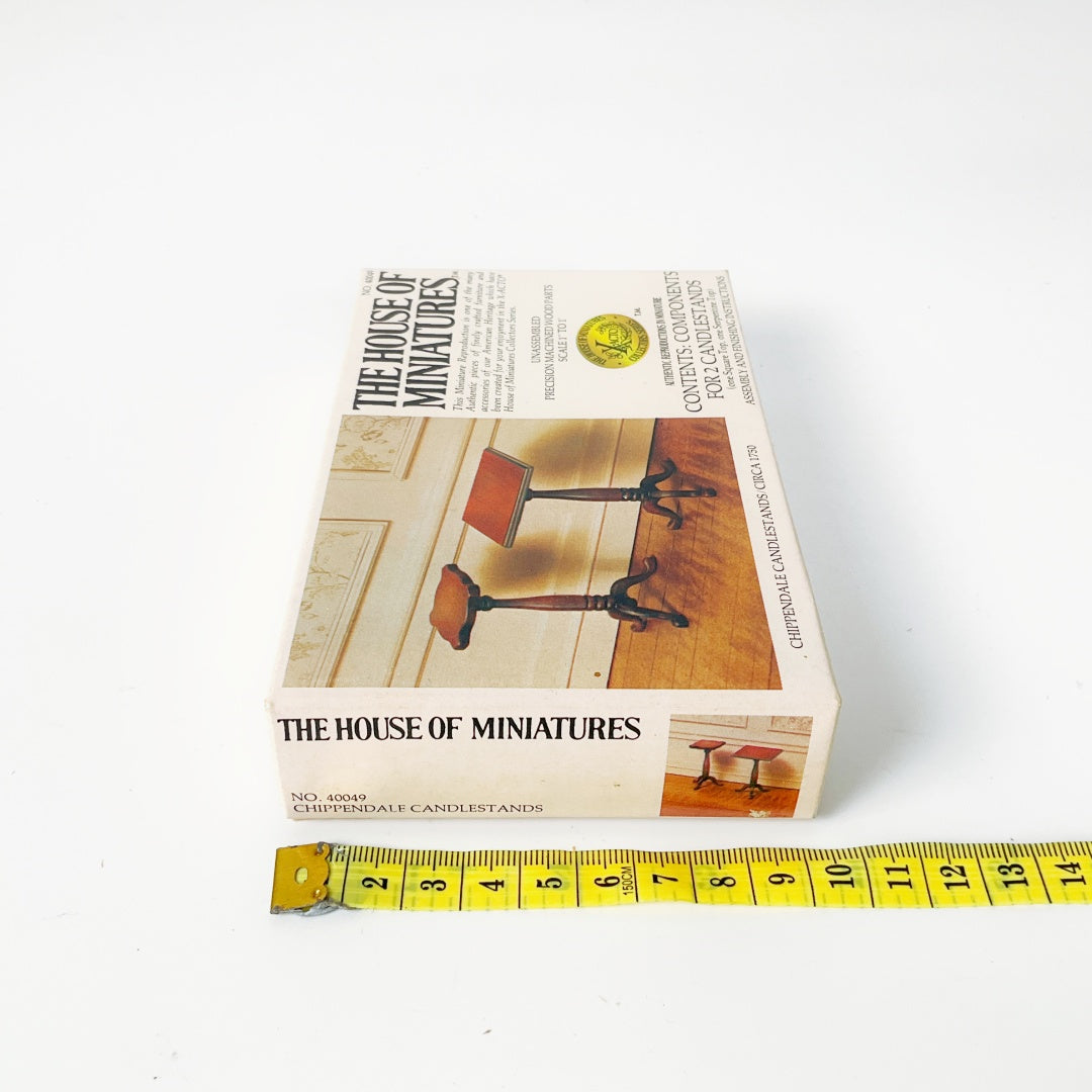 The House of Miniatures – Chippendale Candlestands Kit (NO. 40049)