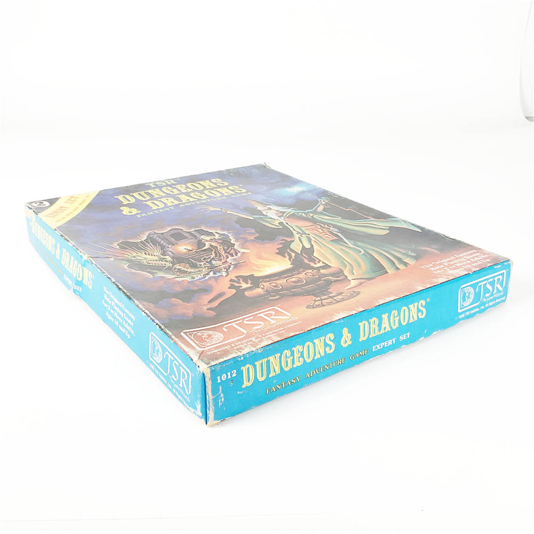 Vintage TSR Dungeons & Dragons Expert Set #1012 Boxed RPG with Isle of Dread Module