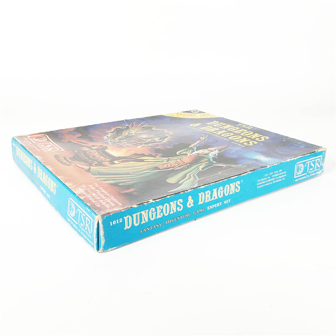 Vintage TSR Dungeons & Dragons Expert Set #1012 Boxed RPG with Isle of Dread Module