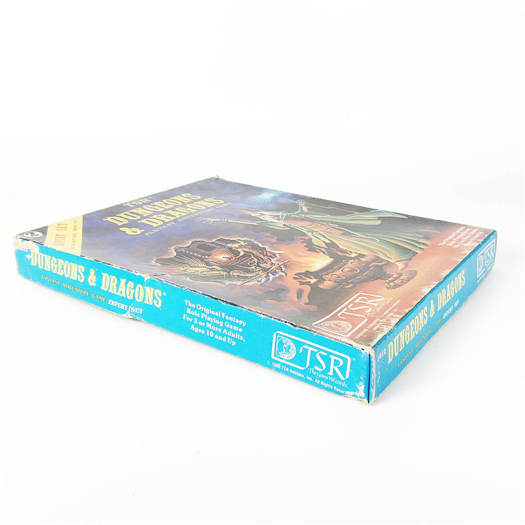 Vintage TSR Dungeons & Dragons Expert Set #1012 Boxed RPG with Isle of Dread Module