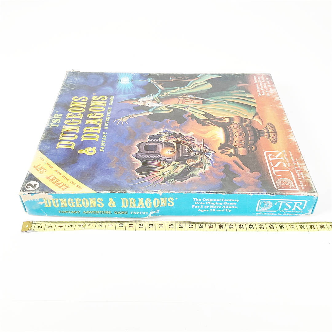 Vintage TSR Dungeons & Dragons Expert Set #1012 Boxed RPG with Isle of Dread Module