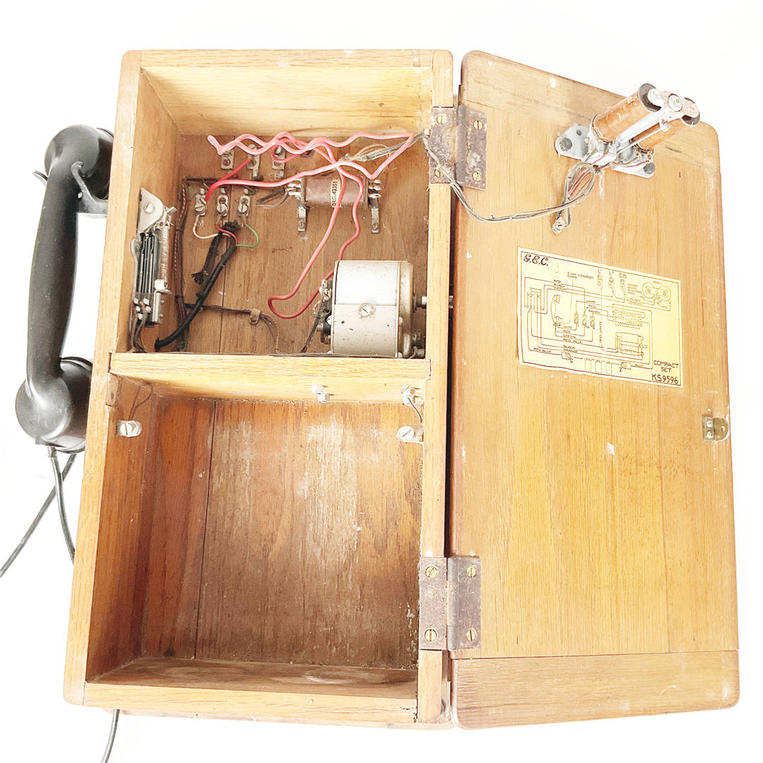 E.E.C. KS596 Vintage Wall Telephone