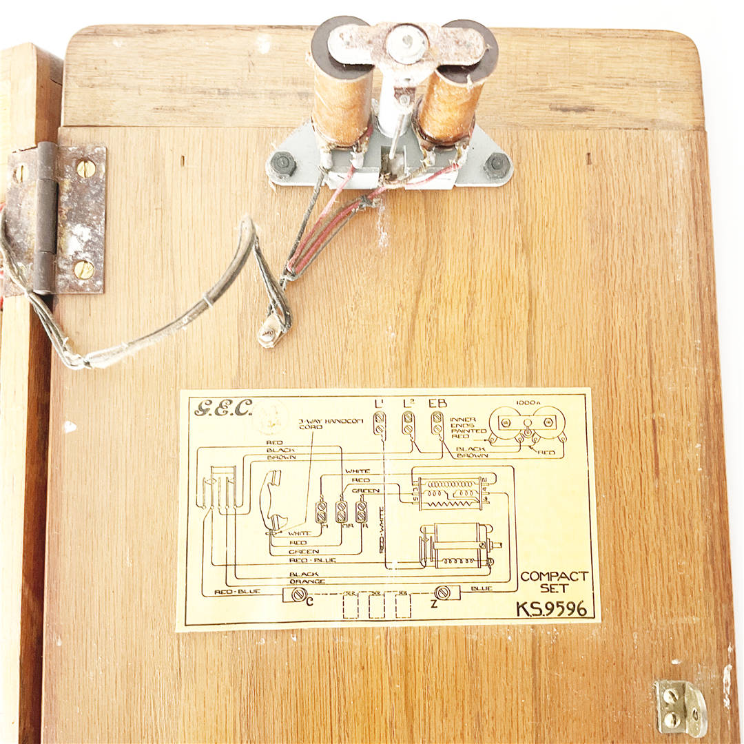 E.E.C. KS596 Vintage Wall Telephone
