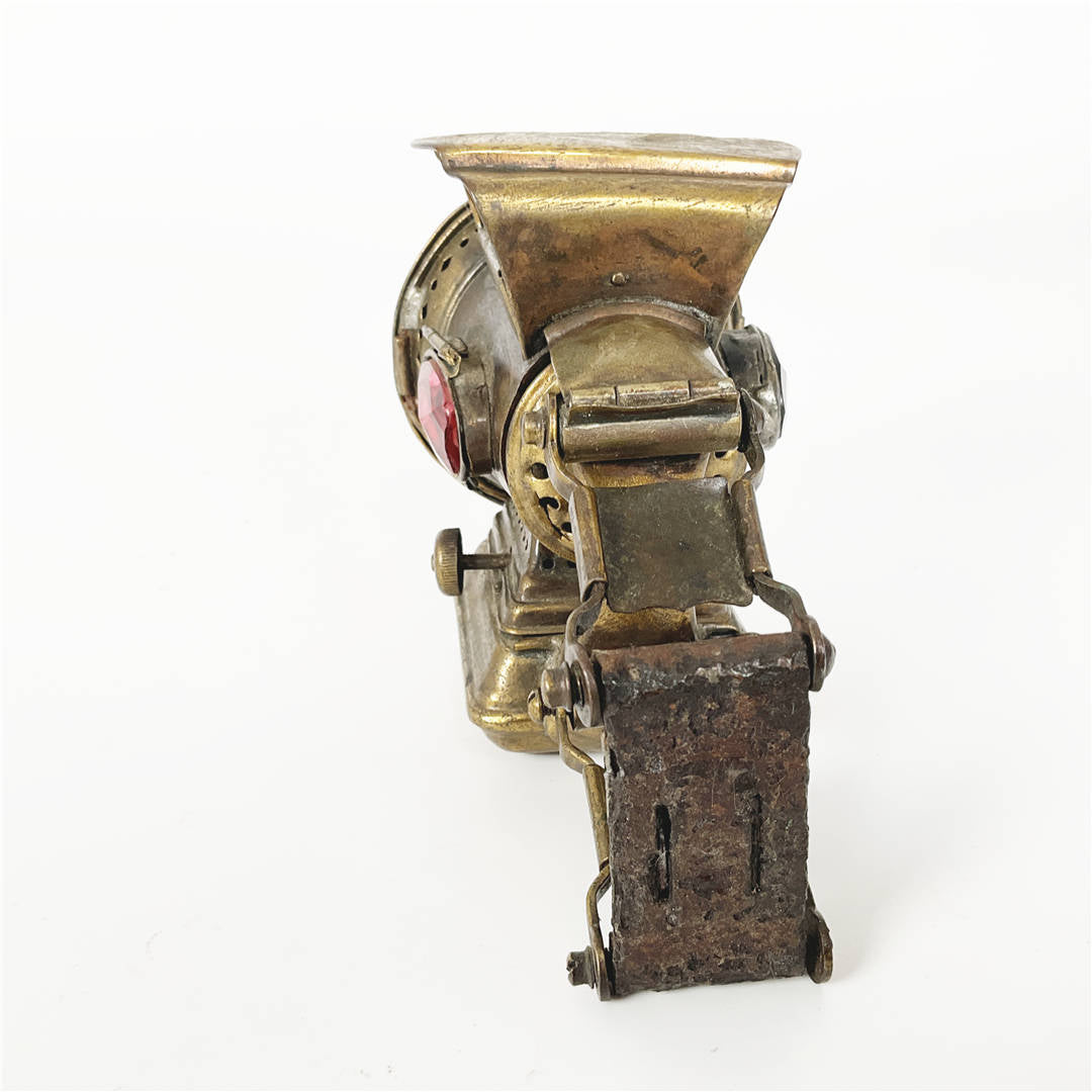 Rare Antique Joseph Lucas "New Coaster" Bicycle Lamp – Vintage English Cycling Collectable