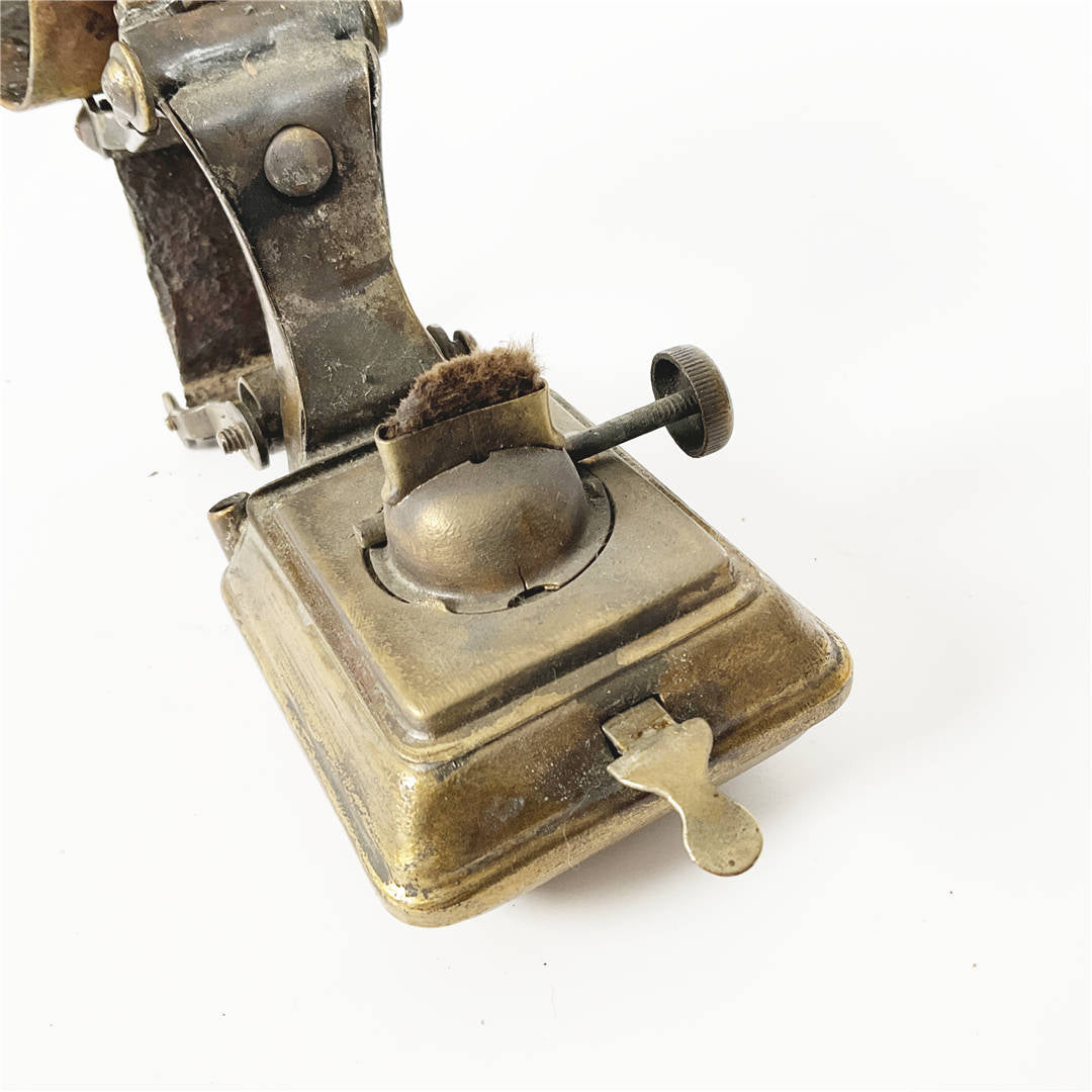 Rare Antique Joseph Lucas "New Coaster" Bicycle Lamp – Vintage English Cycling Collectable