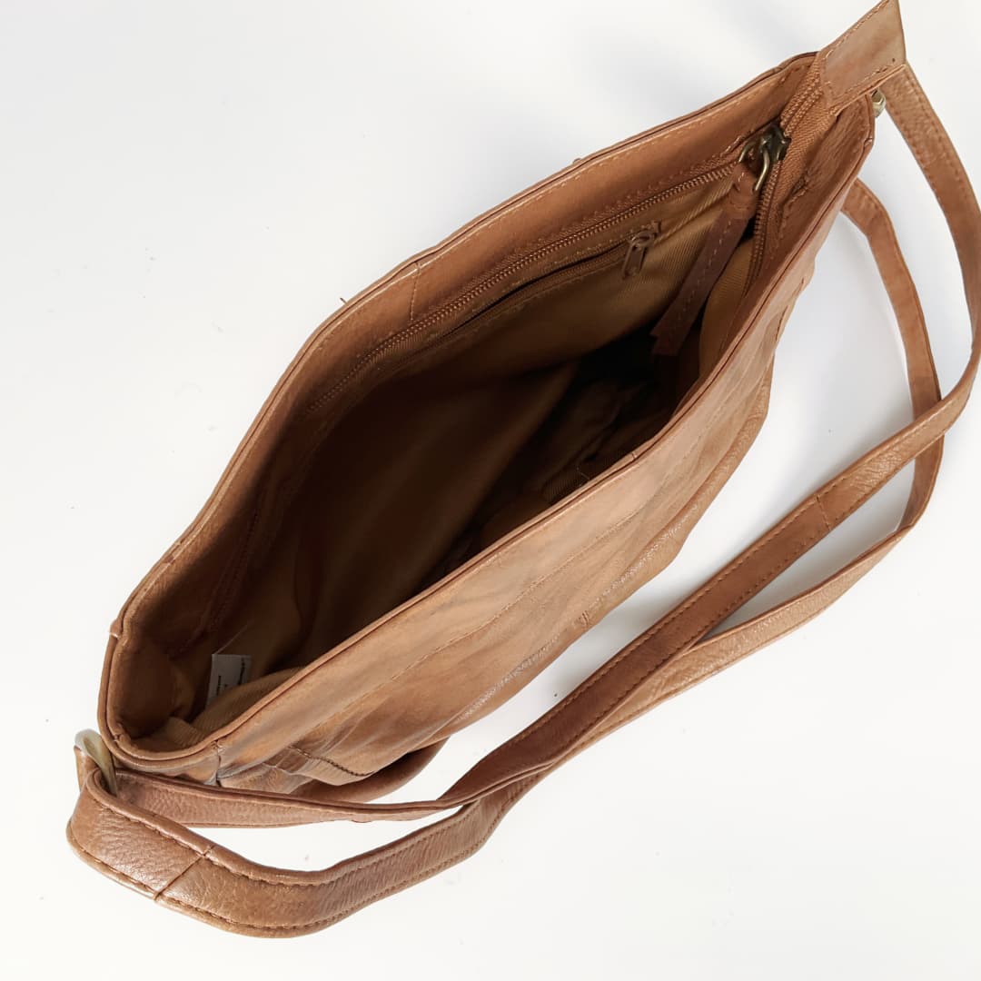 Strandbags - Tan Leather Mini Bag