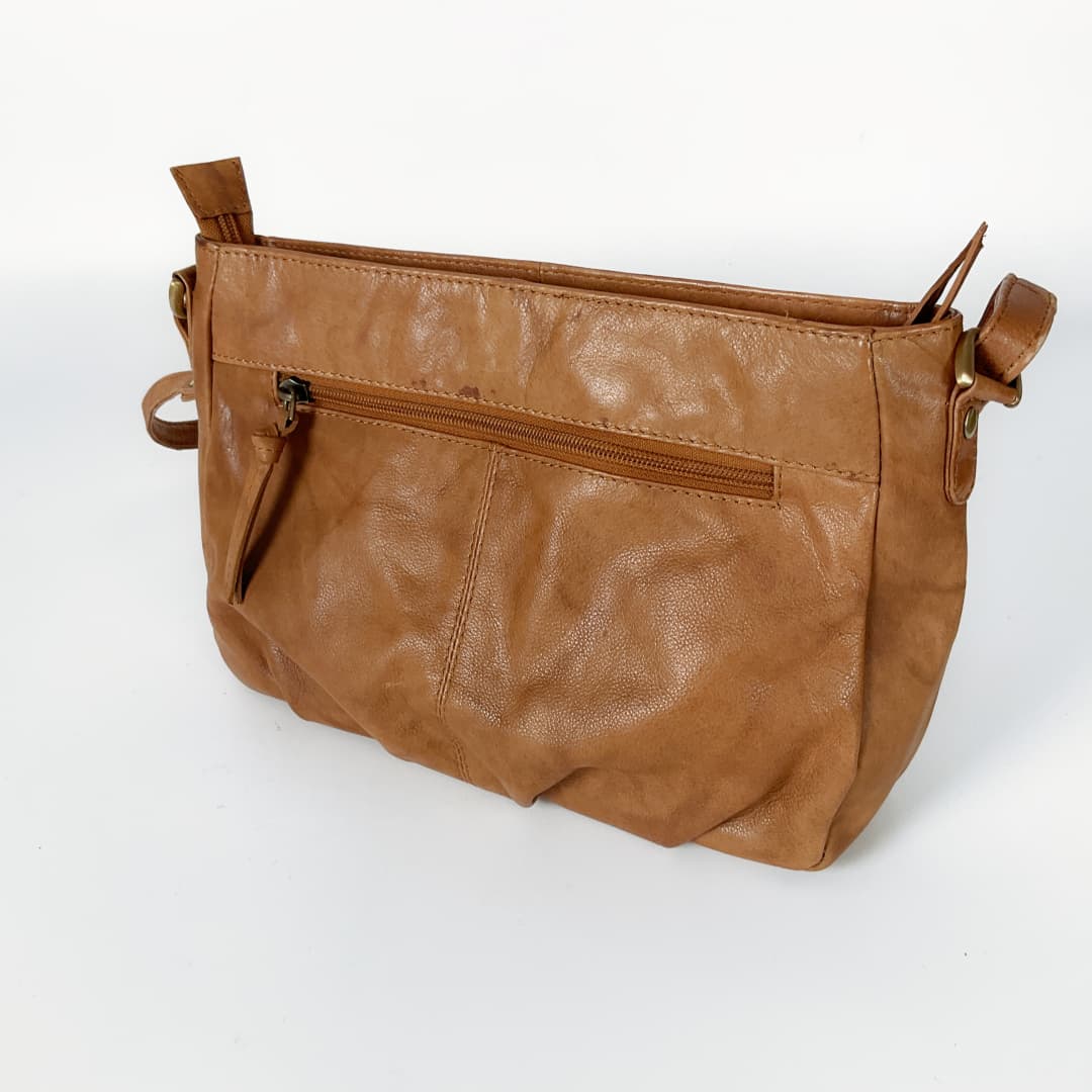 Strandbags - Tan Leather Mini Bag