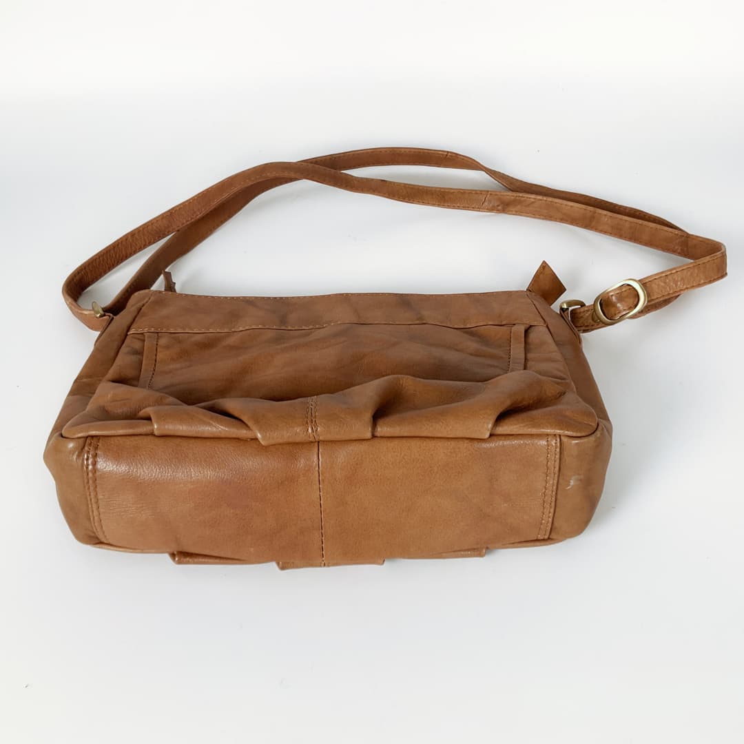 Strandbags - Tan Leather Mini Bag