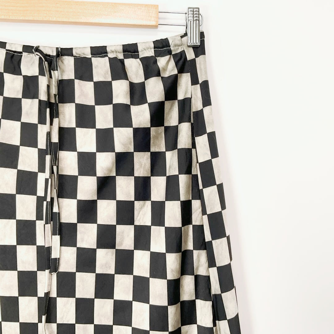 Leo+Be - Check Print Balm Skirt