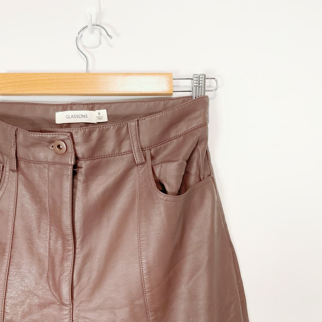Glassons - Faux Leather Pant