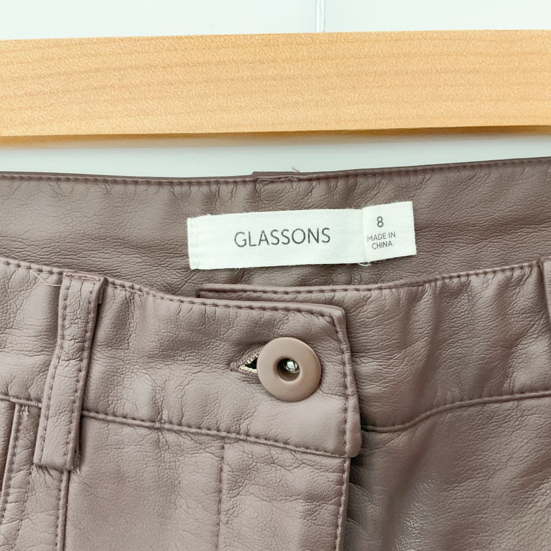Glassons - Faux Leather Pant