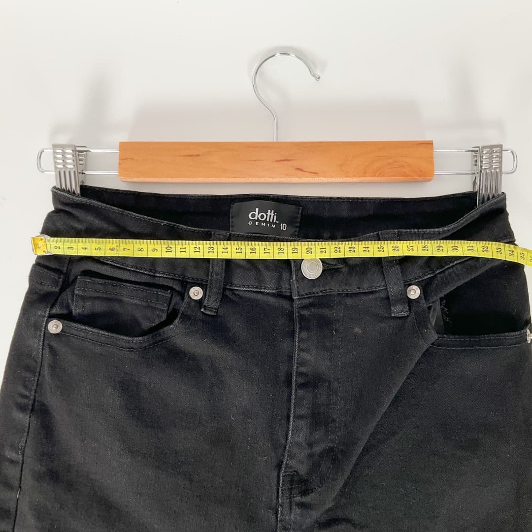 Dotti - Straight Leg Black Jeans