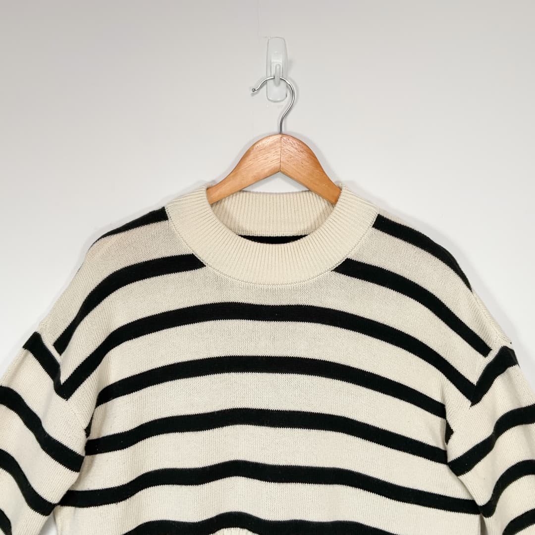 ONLY - Mock Neck Long Sleeve Knit