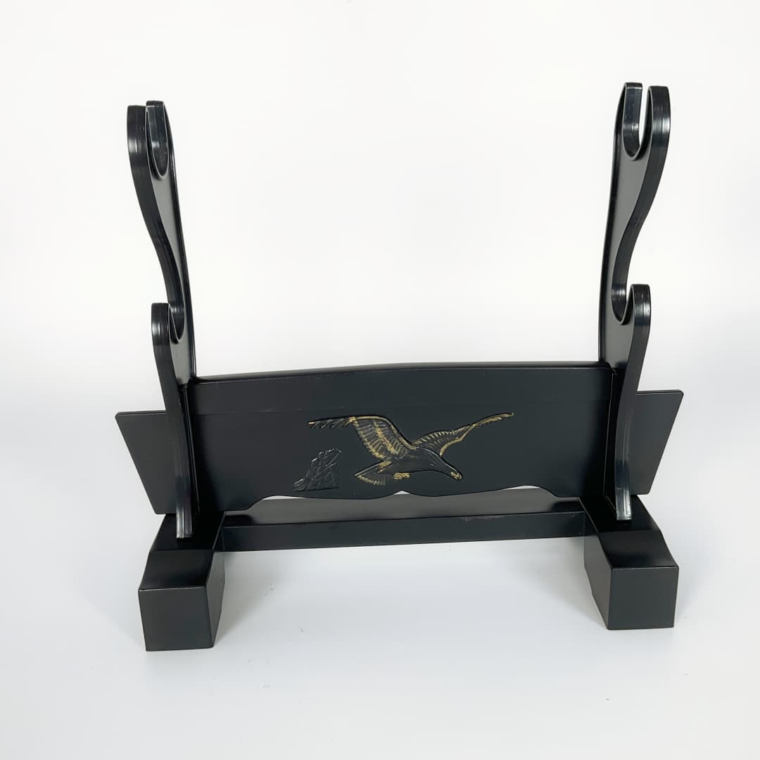 Decorative Samurai Sword Set with Display Stand (2-Piece)