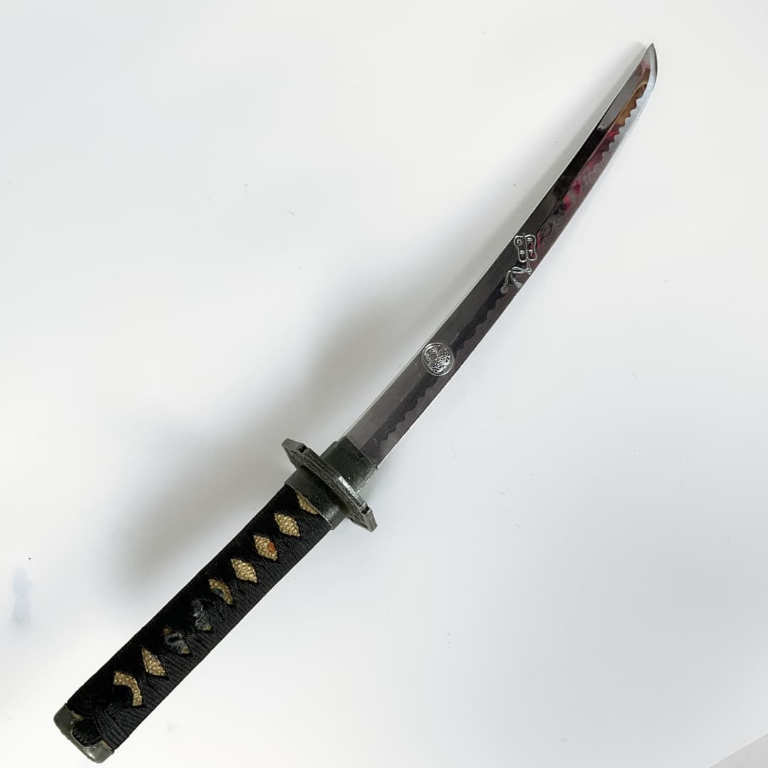 Decorative Samurai Sword Set with Display Stand (2-Piece)