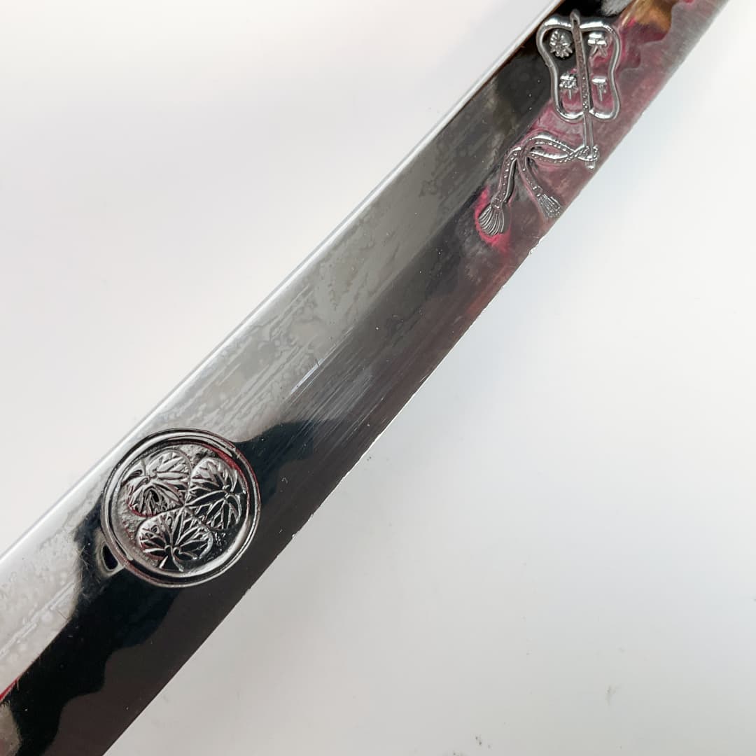 Decorative Samurai Sword Set with Display Stand (2-Piece)
