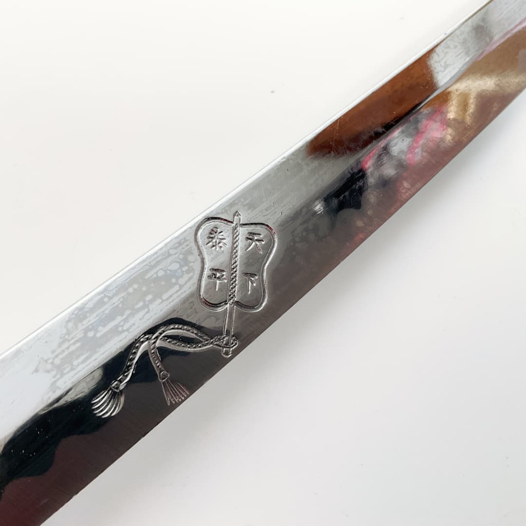 Decorative Samurai Sword Set with Display Stand (2-Piece)