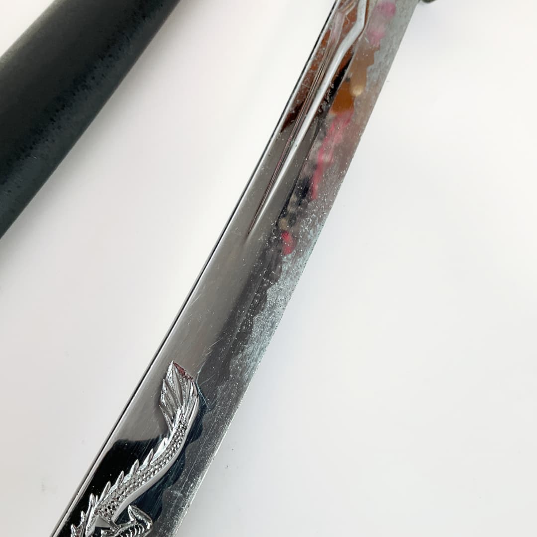 Decorative Samurai Sword Set with Display Stand (2-Piece)
