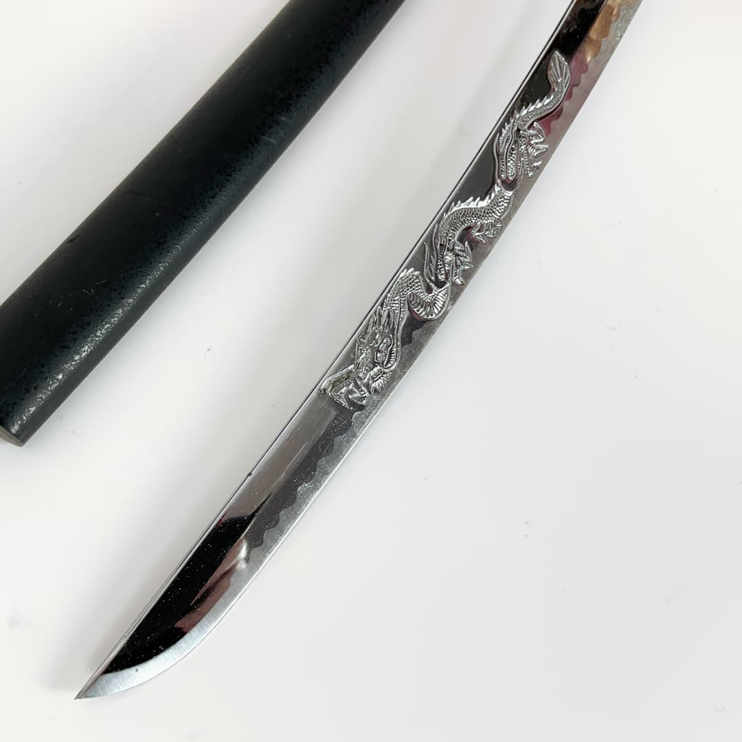 Decorative Samurai Sword Set with Display Stand (2-Piece)