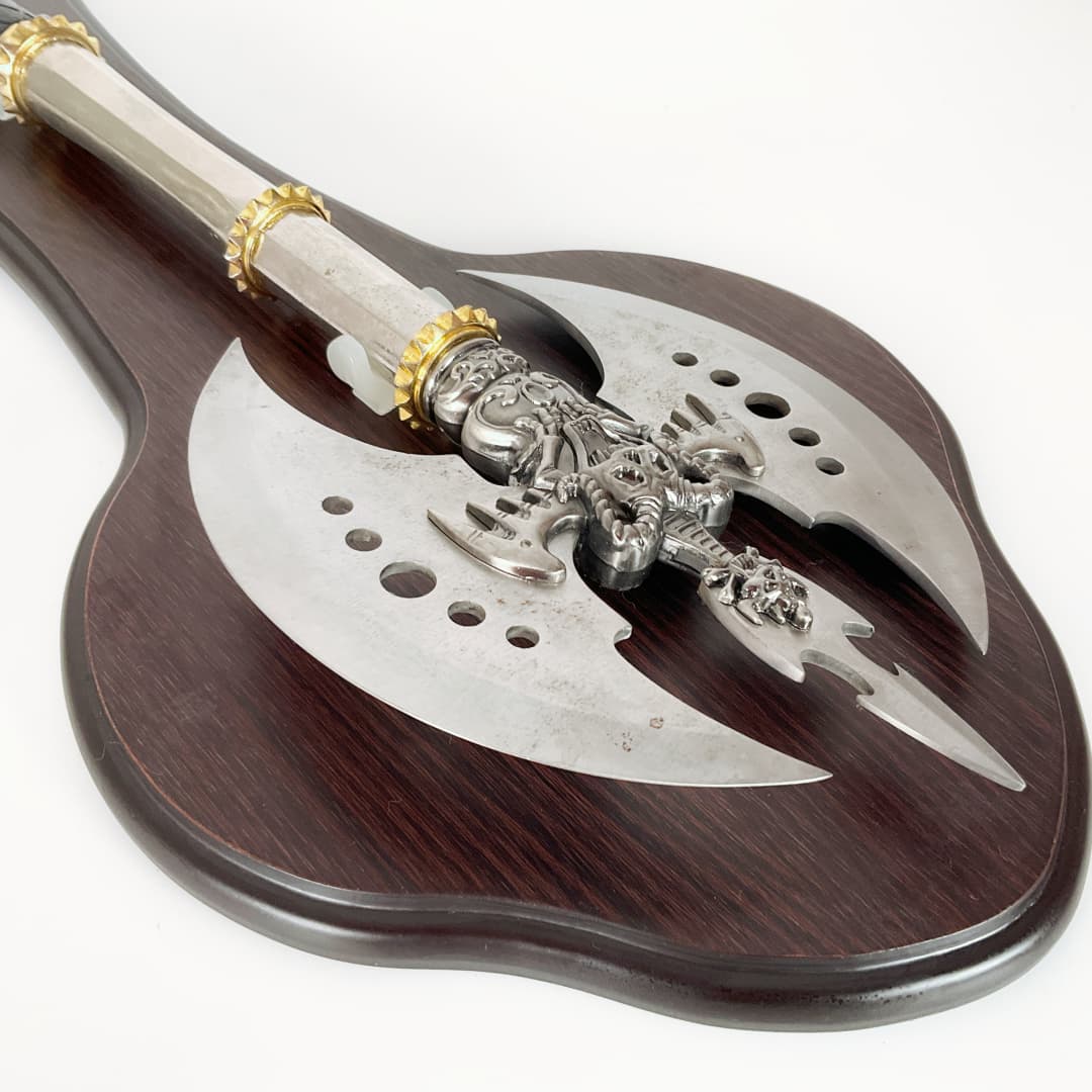 Decorative Fantasy Battle Axe with Box