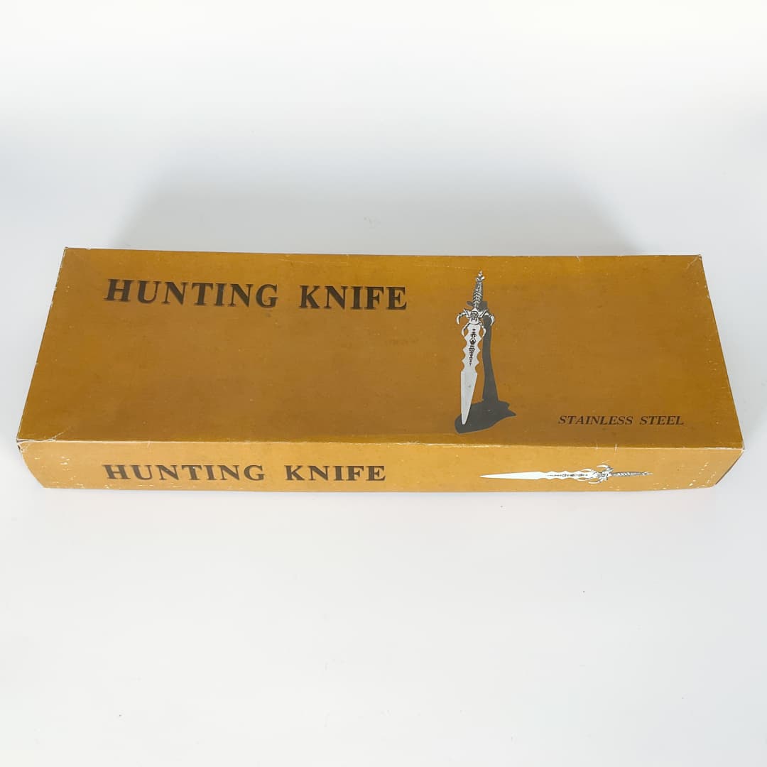 Decorative Fantasy Dagger with Display Stand & Box