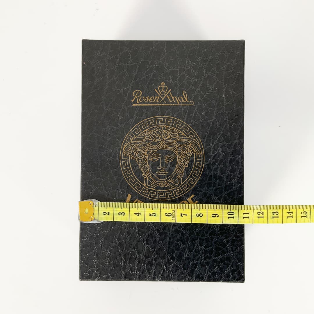 Versace x Rosenthal Crystal Christmas Bell Ornament – 2000s Limited Edition (With Original Box)