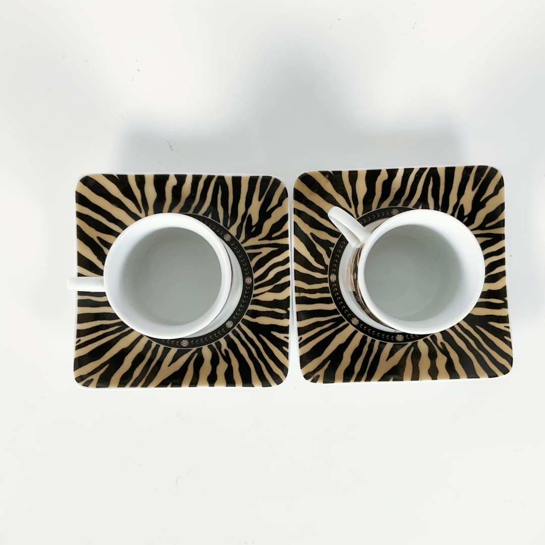 nimbus - Finecasa Tea Cup and Saucer Set (2 Sets)