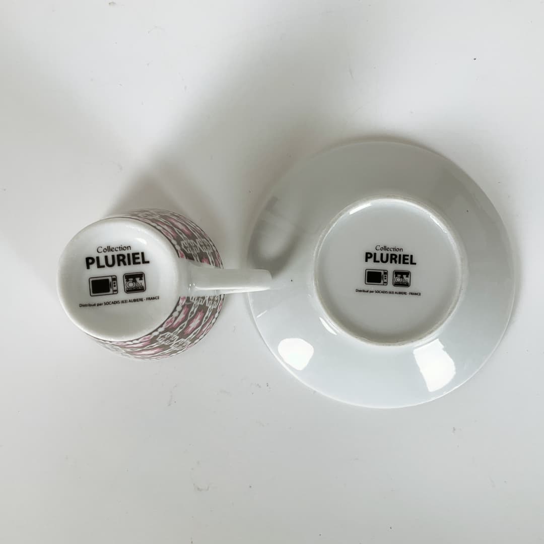 Collection Puriel - Tea Cup and Saucer Set