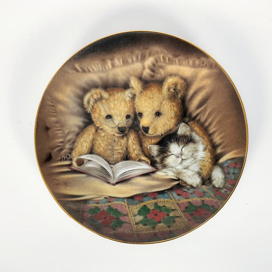 Franklin Mint - “Bedtime Story” Limited Edition Collectors Plate