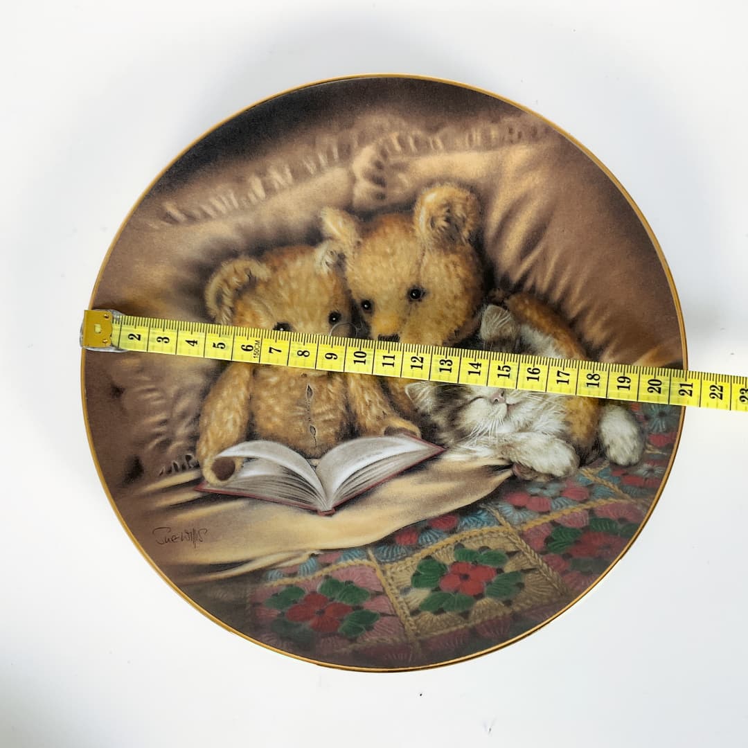 Franklin Mint - “Bedtime Story” Limited Edition Collectors Plate