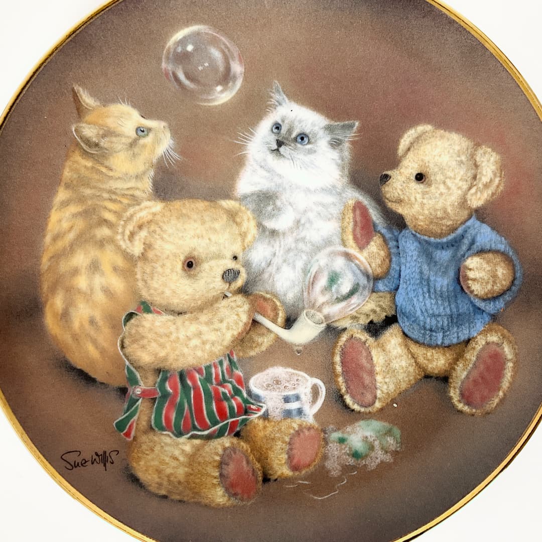 Franklin Mint - “Bubble Buddies” Limited Edition Collectors Plate