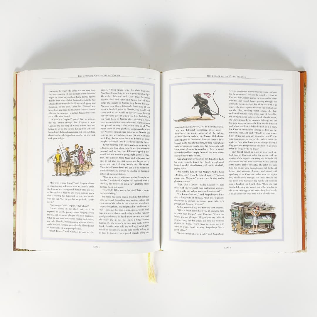 The Complete Chronicles of Narnia C.S. Lewis Hardcover
