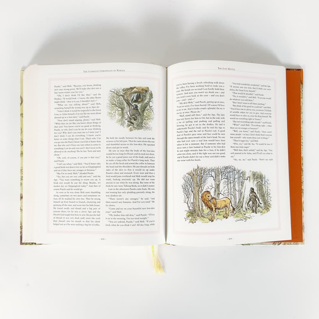 The Complete Chronicles of Narnia C.S. Lewis Hardcover