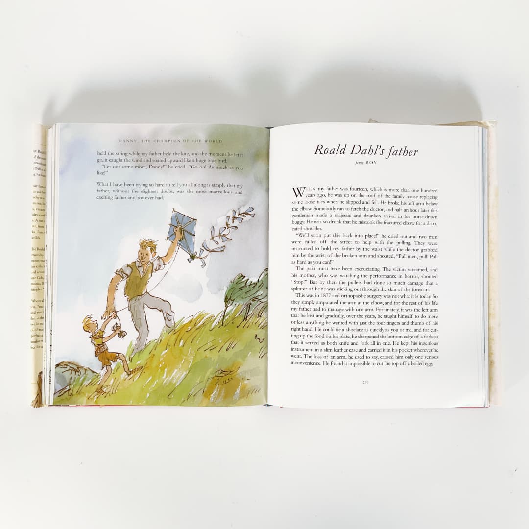 The Roald Dahl Treasury Hardcover Illustrated Collection
