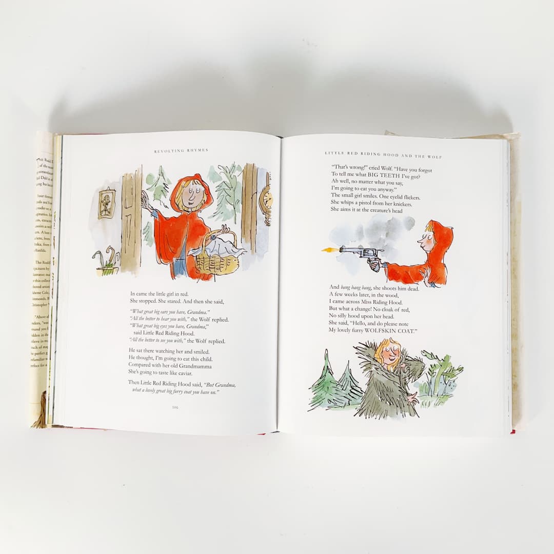 The Roald Dahl Treasury Hardcover Illustrated Collection
