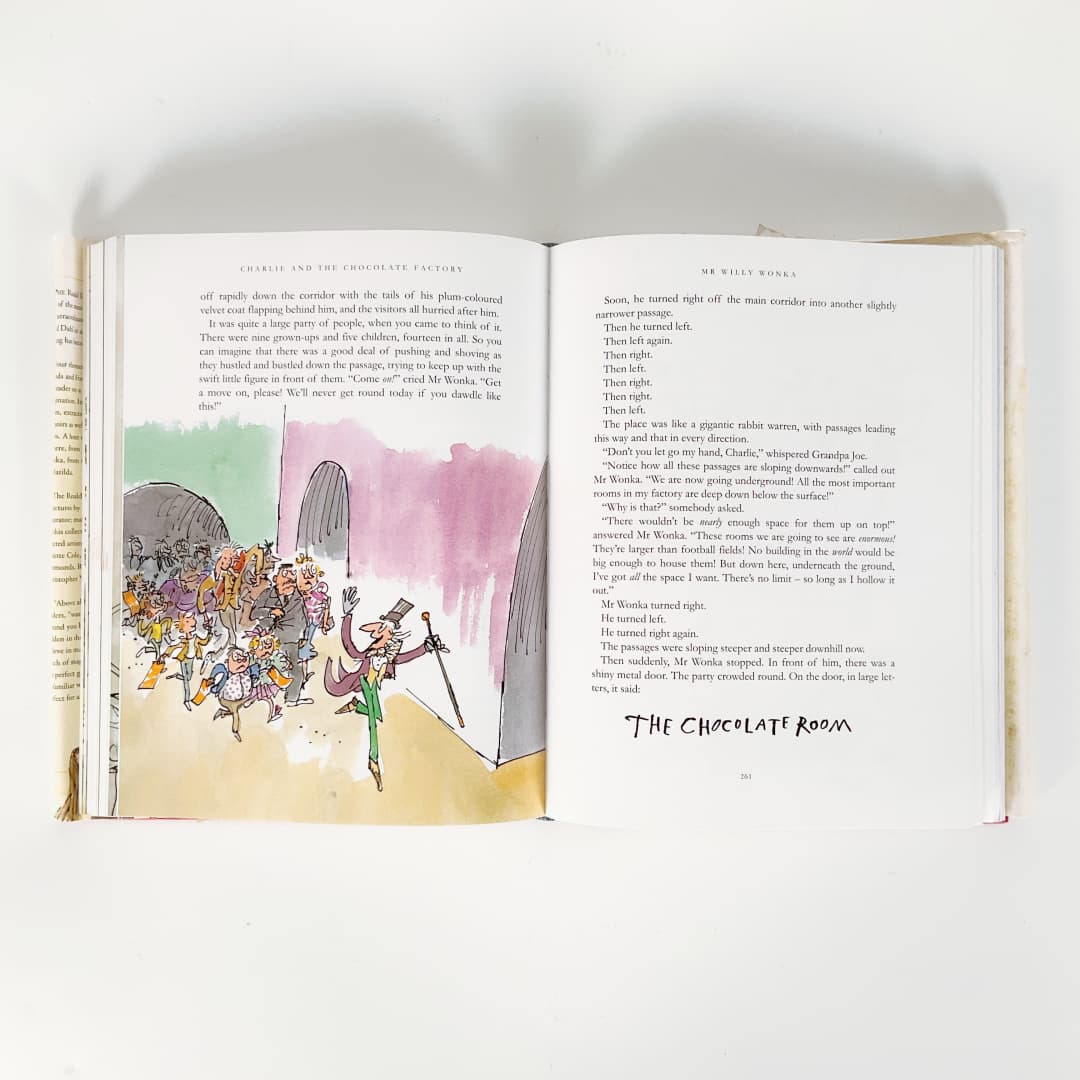 The Roald Dahl Treasury Hardcover Illustrated Collection