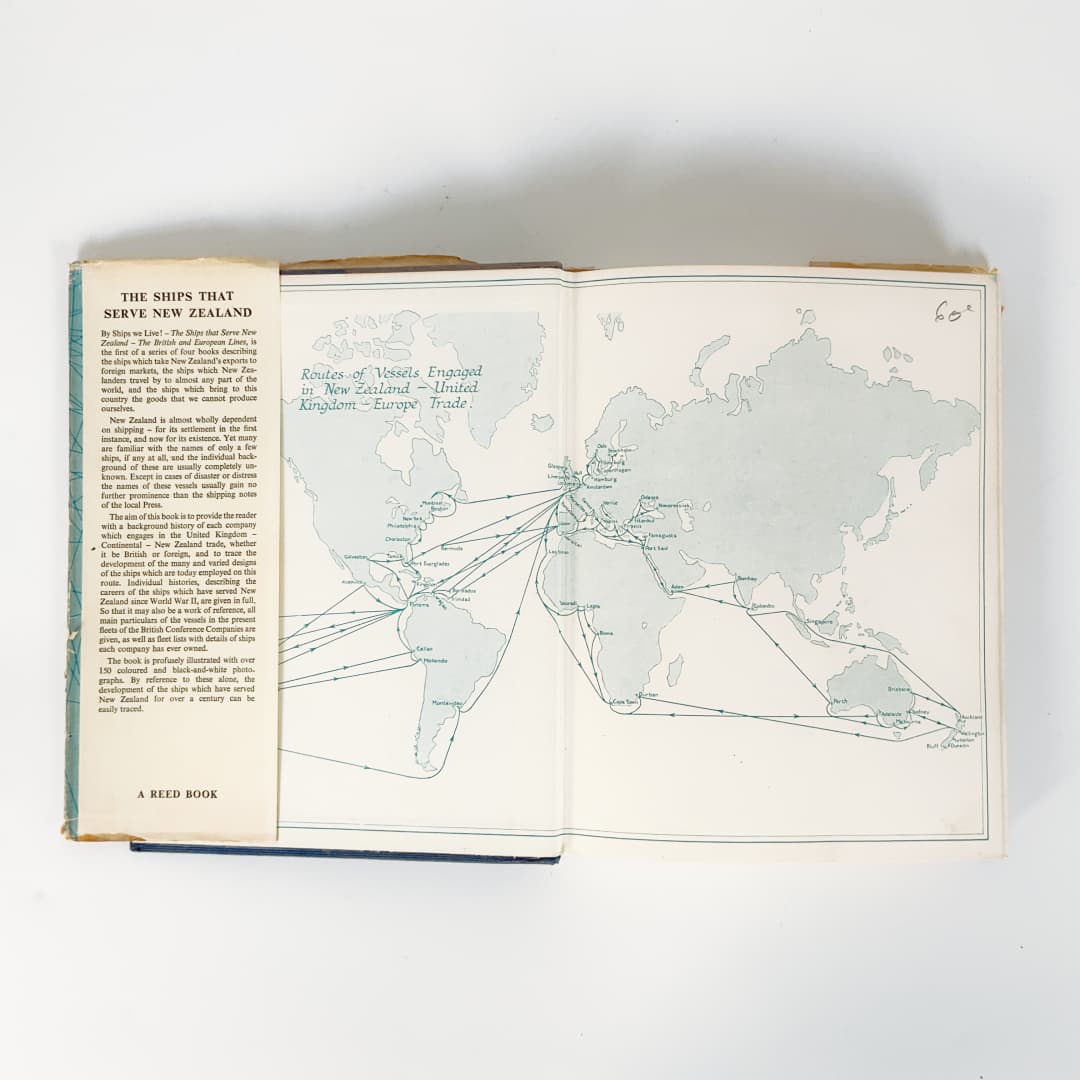 The Ships That Serve New Zealand Vol. 1 British & European Lines