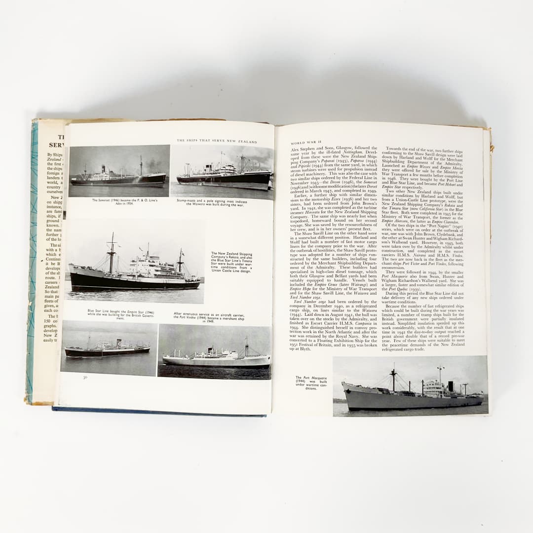 The Ships That Serve New Zealand Vol. 1 British & European Lines