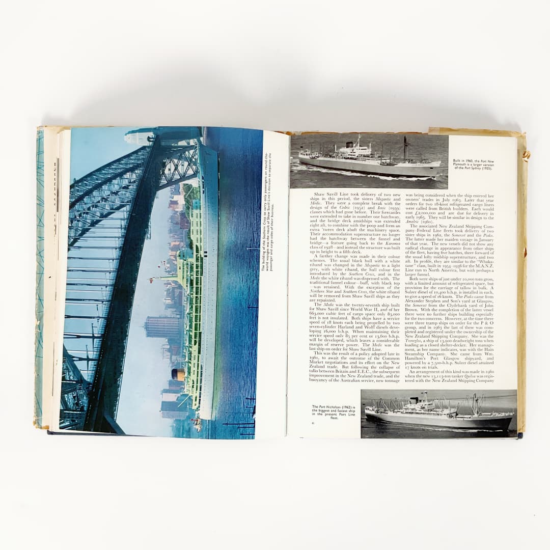 The Ships That Serve New Zealand Vol. 1 British & European Lines