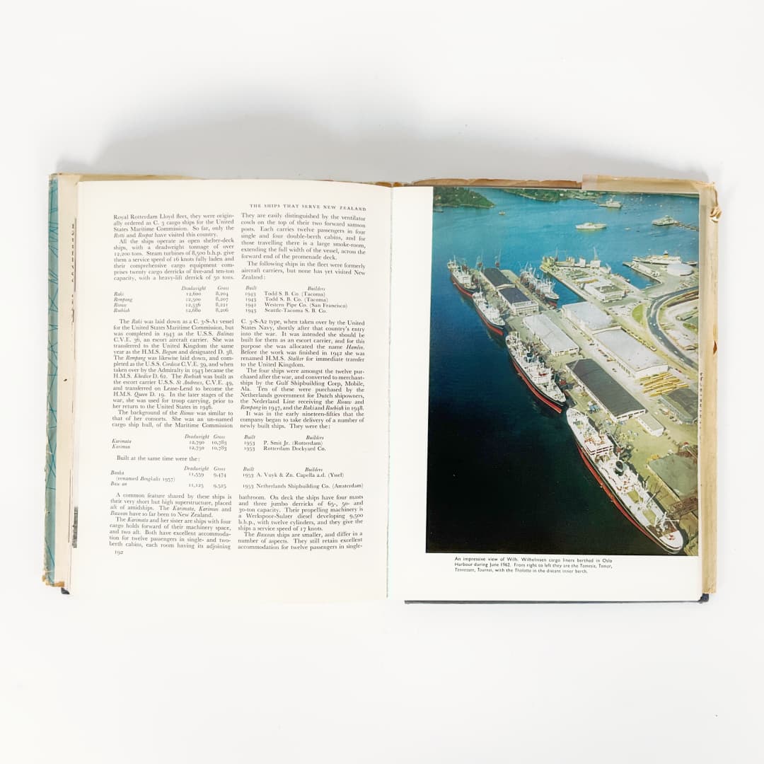 The Ships That Serve New Zealand Vol. 1 British & European Lines