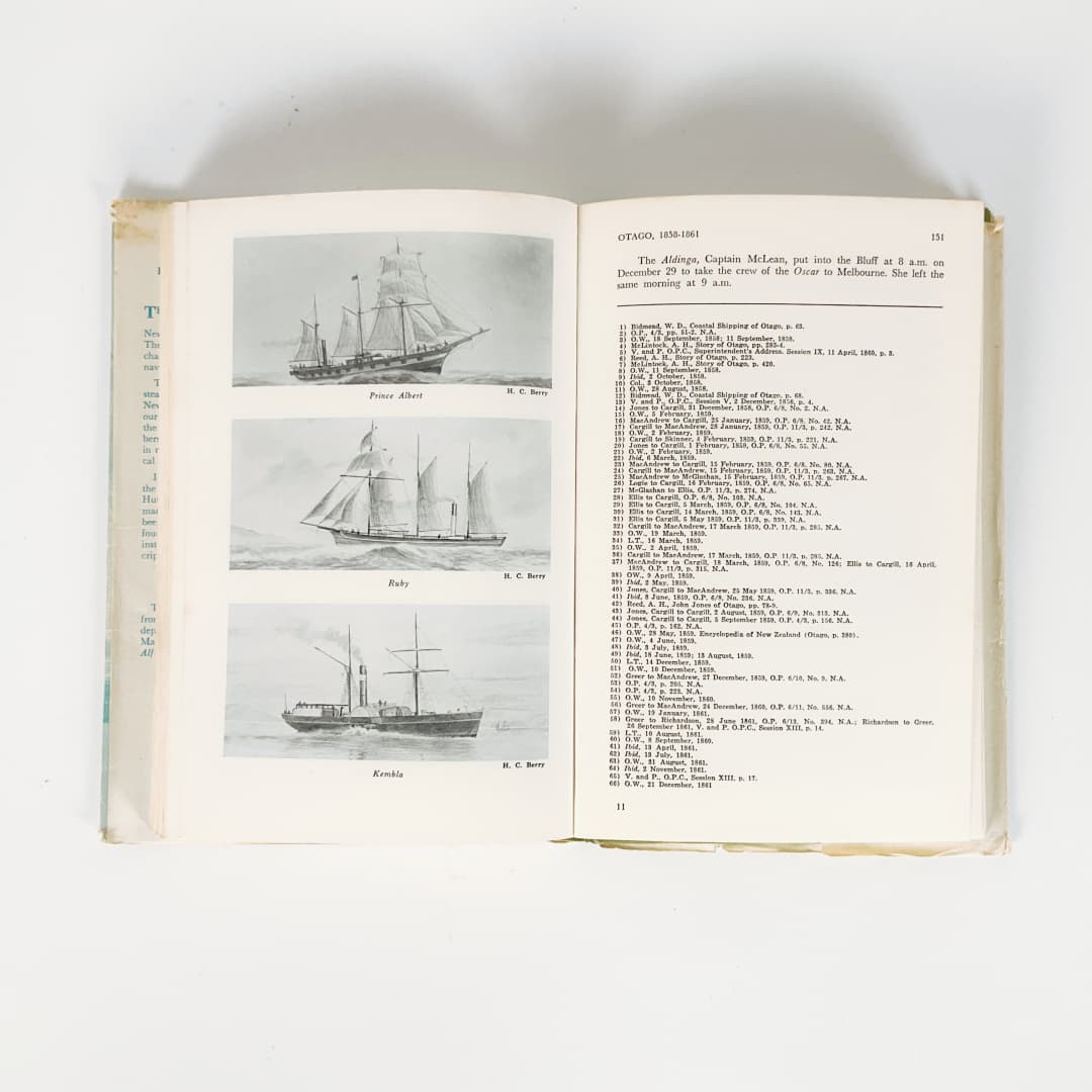 Early New Zealand Steamers J.D. Wilkinson Maritime History