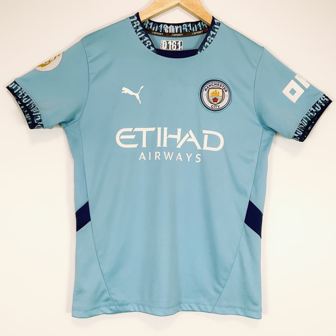 J SPORT Light Blue Football Jersey – Size S