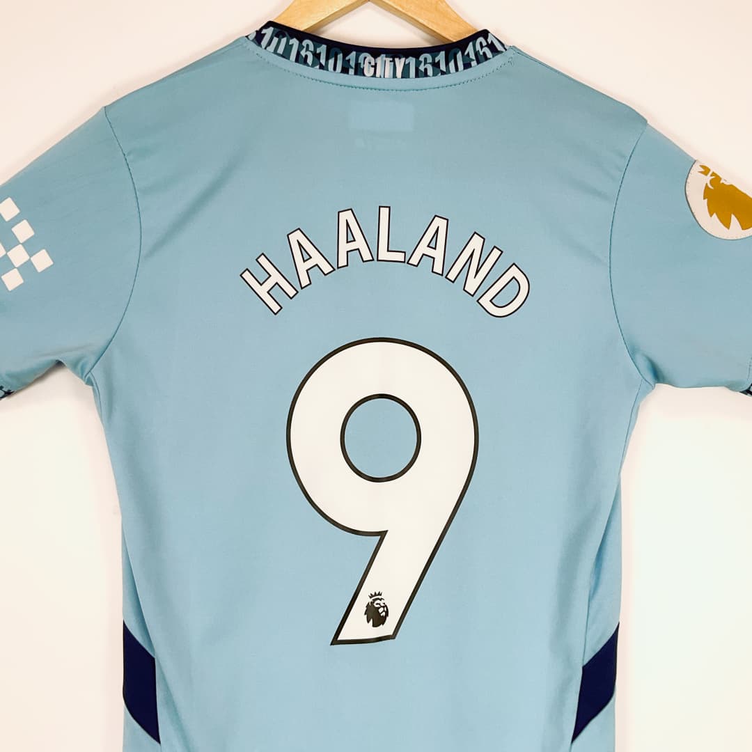J SPORT Light Blue Football Jersey – Size S